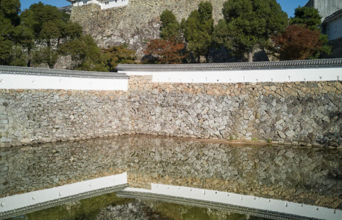 Himeji - Reflektion des Schlosses Himeji
