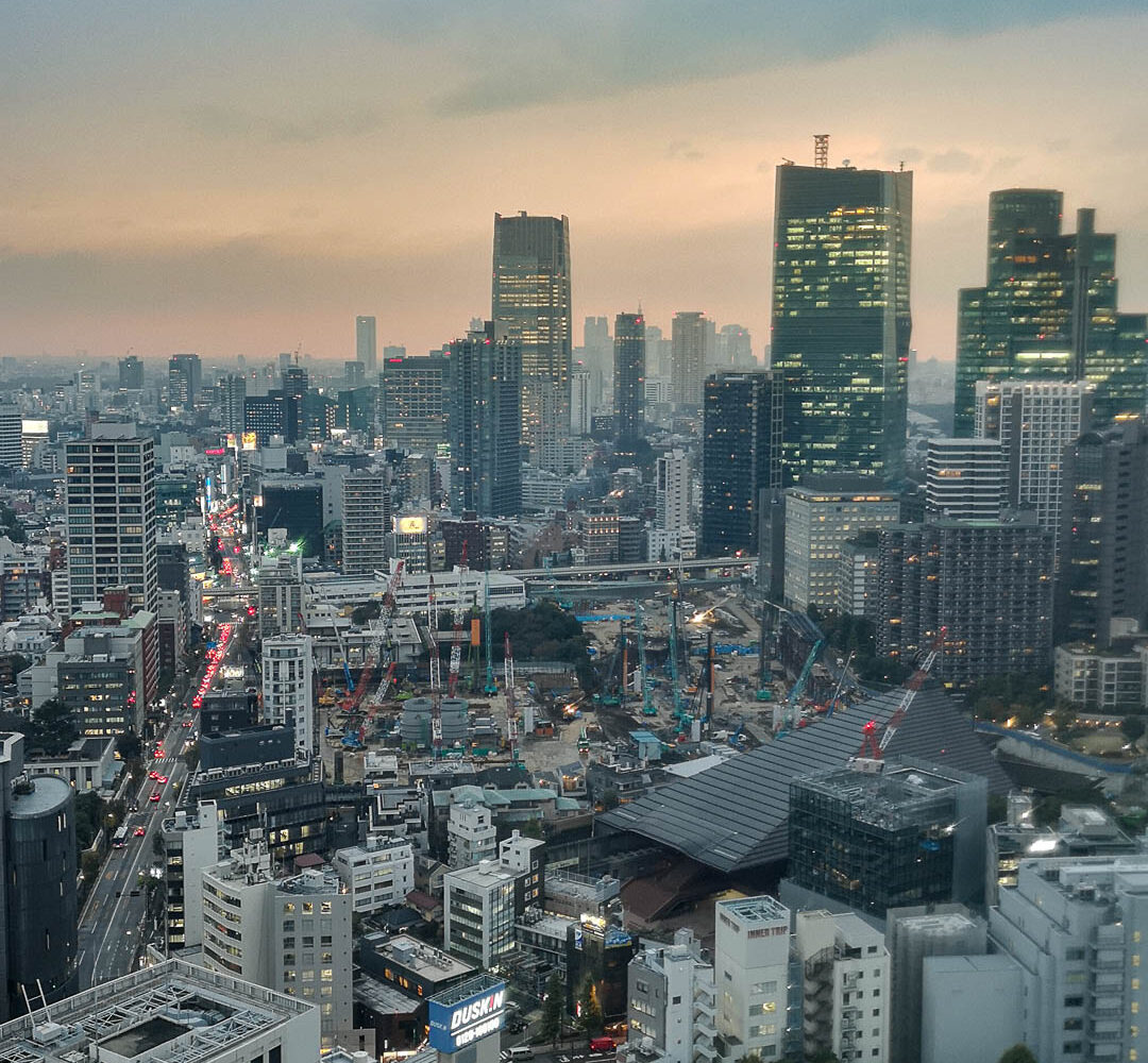 Tokyo - Ausblick vom Tokyo Tower