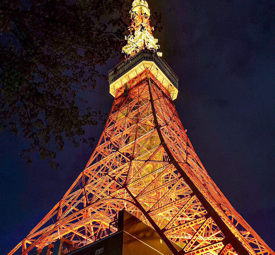 Tokyo - Tokyo Tower bei Nacht
