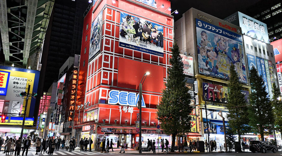 Tokyo - Akihabara bei Nacht
