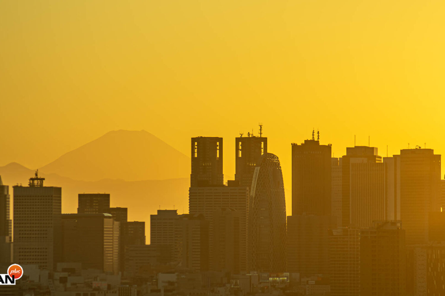 Sonnenuntergang in Tokyo