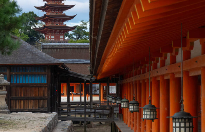 Itsukushima Schrein auf Miyajima